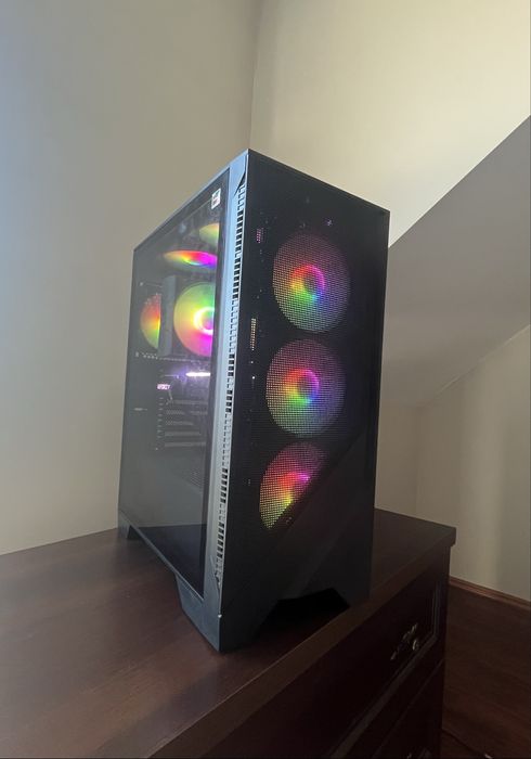 Mocny Komputer Gamingowy RTX 3060 Ti / Ryzen 5 / SSD 1TB / Windows 11 Pro