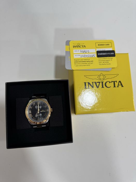 Relogio invicta garantia 3 anos