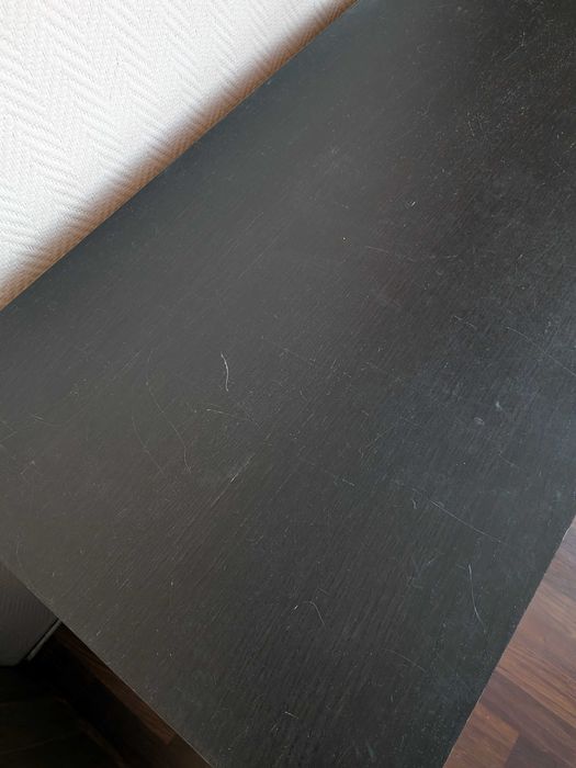 Komoda IKEA MALM, 6 szuflad, czarnobrąz, 160 x 78 cm