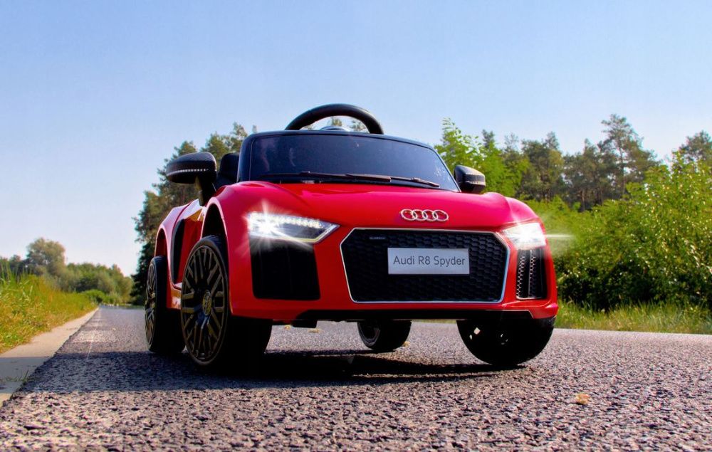 Auto na Akumulator Skóra Pilot Eva AUDI R8 Spyder Silniki 35W