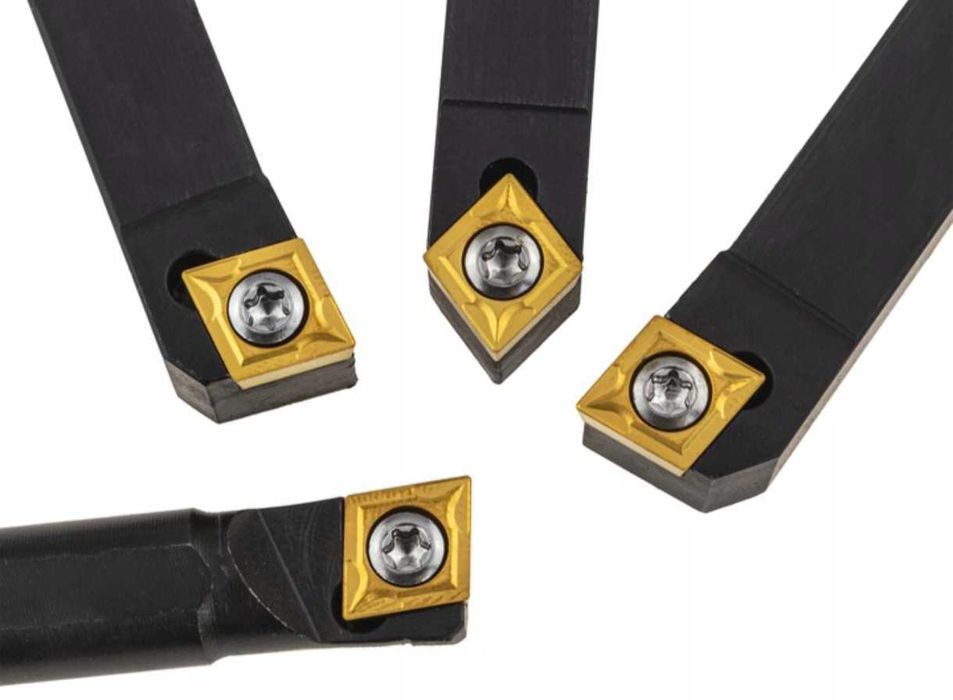 4 Noży Tokarski Składane 12x12 18 Elementów Nóż Tokarski CNC Komplet