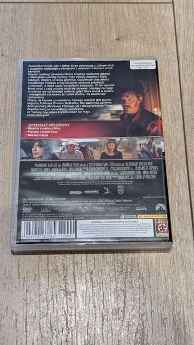 To nie jest kraj dla starych ludzi DVD PL - stan b. dobry