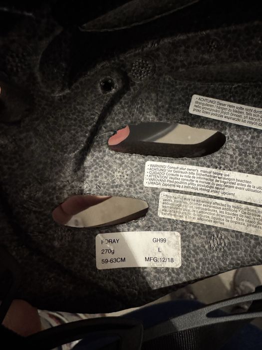 Kask szosowy Giro Foray roz. L 59 - 63 cm