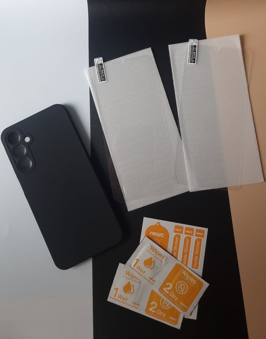 Etui do Samsung Galaxy A25 5G PLECKI matowe, ultra cienkie smukły + sz