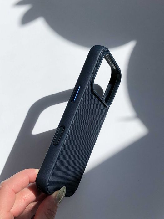 Чохол TechWoven Magsafe iPhone 17 Pro Max чехол айфон 17 про макс Blue 1:1 AI Button iphone 17 Pro айфон 17 Про