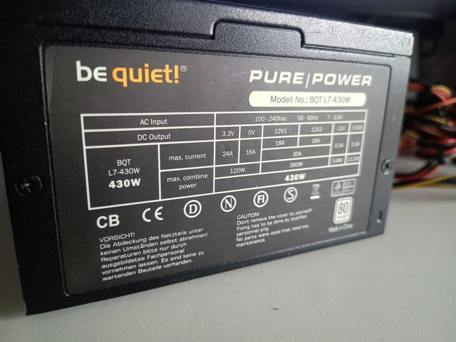 Komputer bez dysku i obudowy AMD FX-8120 + GeForce GT 440 + 24 DDR3