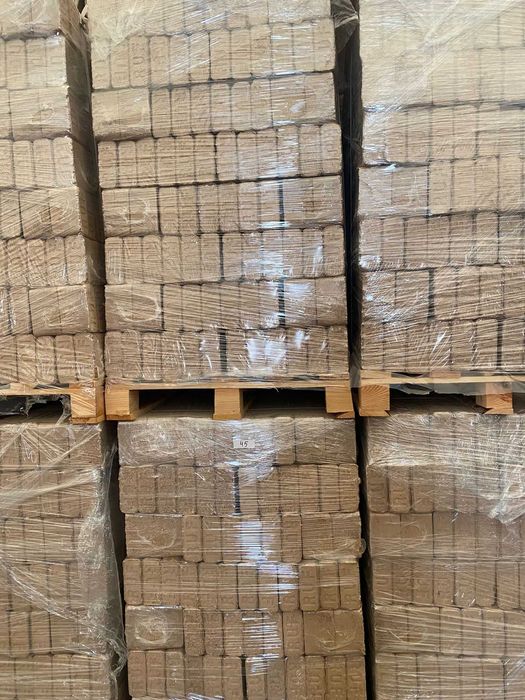 Brykiet drzewny DĘBOWY kostka RUF drewno dąb premium Dowóz