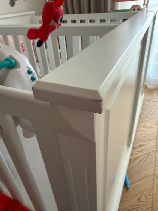 Łóżeczko Baby d’oro Cap Ferrat 120x60 z materacem stan bardzo dobry