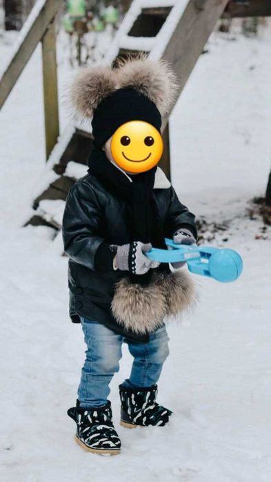 Комплект (шапка + шарф ) дитячий