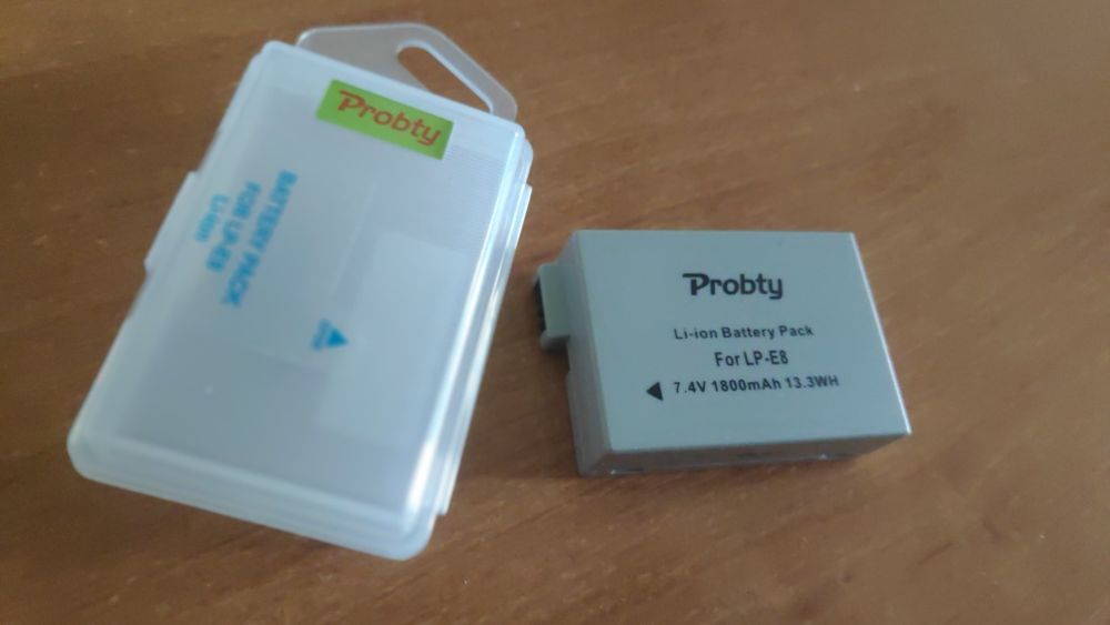 LP-E8 Probty canon 550D 600D 650D 700D