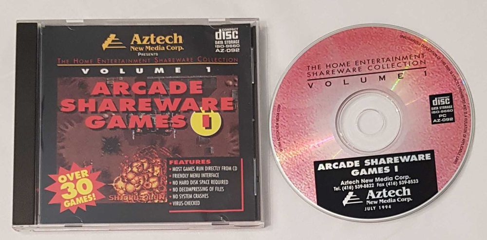 AZTECH 7 cd games