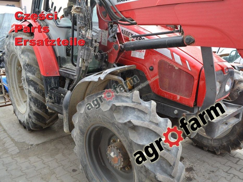 Massey Ferguson 6455 części, skrzynia biegów, oś