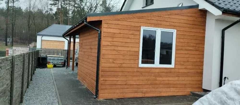 Wiata zadaszenie taras konstrukcja drewniana na wymiar Carport