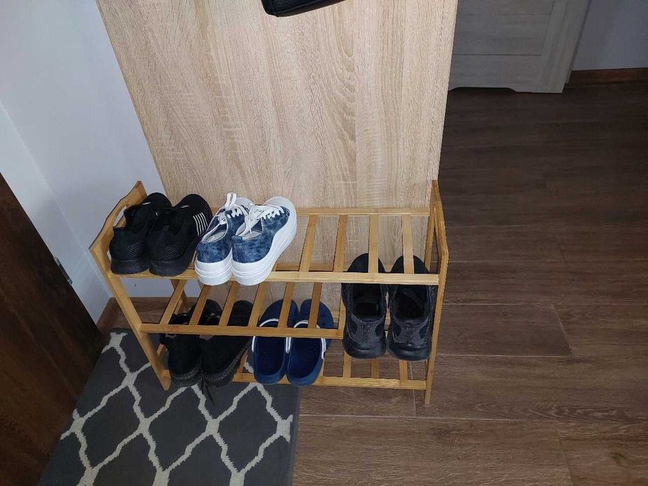 Bambusowy regał na buty 3 poziomy Astaria