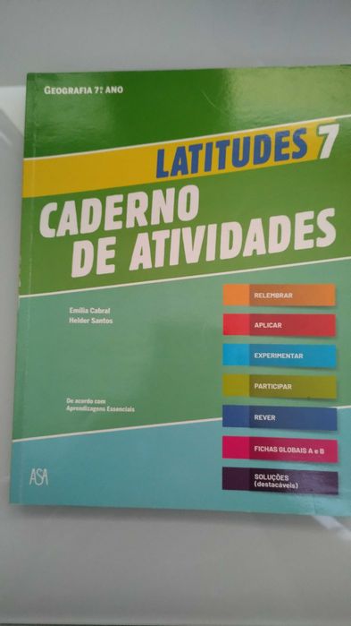 Cadernos de atividades do 7° ano