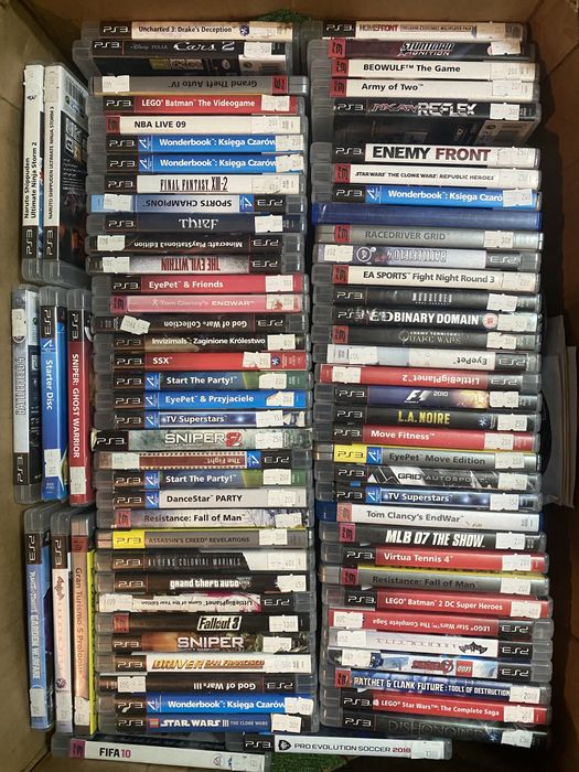 Gry PS3 Sony Play Station 3 pudełkowe Sprzedaż gier ps3 Zestaw