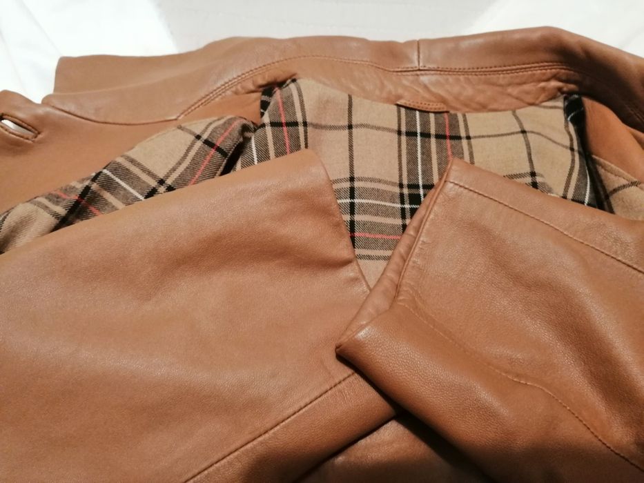 Casaco de pele Camel