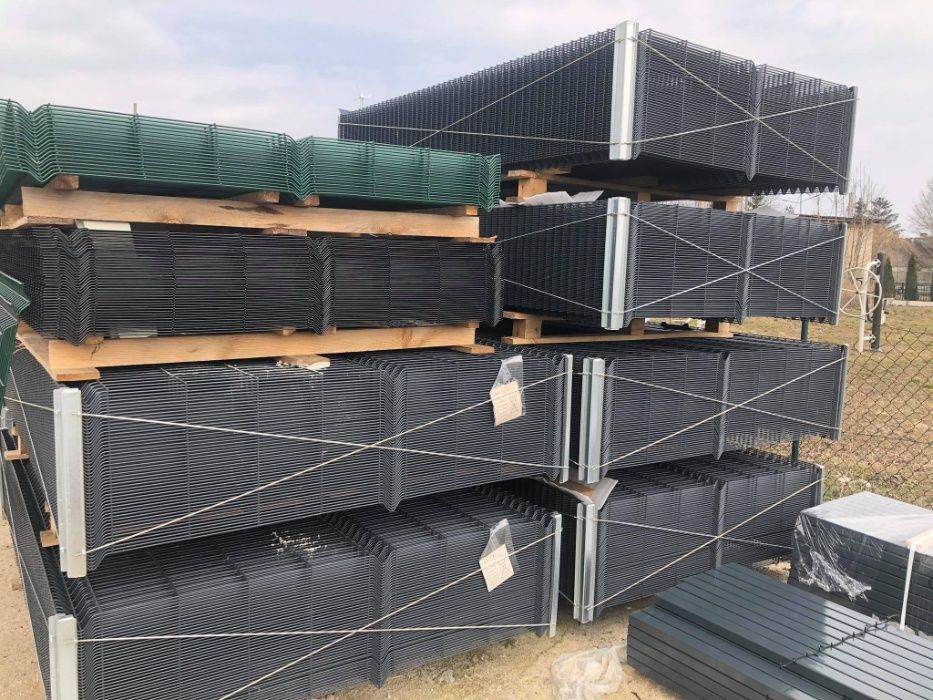 PROMOCJA! Panel ogrodzeniowy fi 4 133 cm KOMPLET