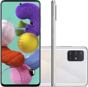 Телефон Samsung A51 4/64 gb. 6,5 дюймів, Super AMOLED екран, Білий.