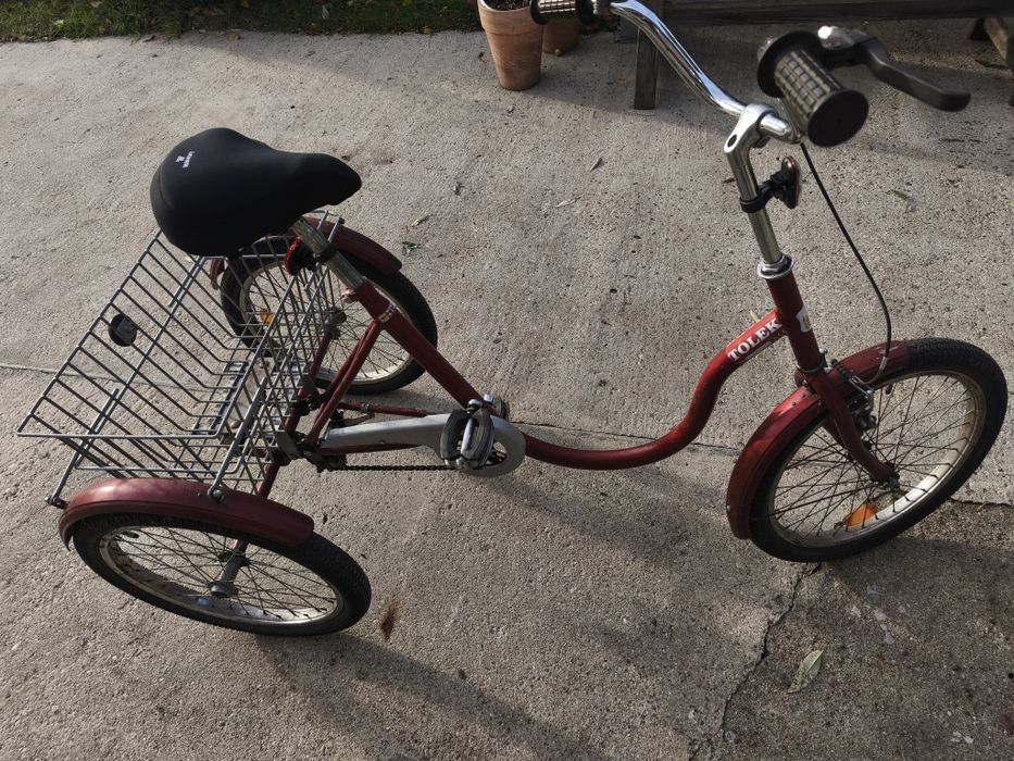 Rower trzykołowy dla seniora