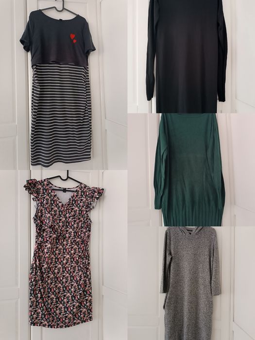 Sukienki, tuniki, sweterki ciążowe, rozmiar XL/ XXL