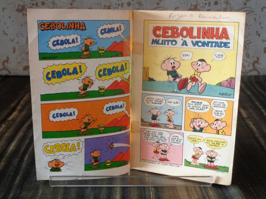 Cebolinha Número 1. O original. Janeiro de 1973. Portes Inclusos.