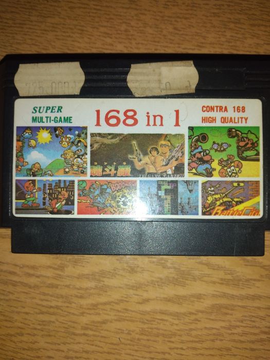 Kartridż gry z lat 90.