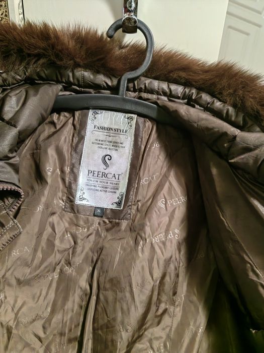 Пуховик  на  зиму