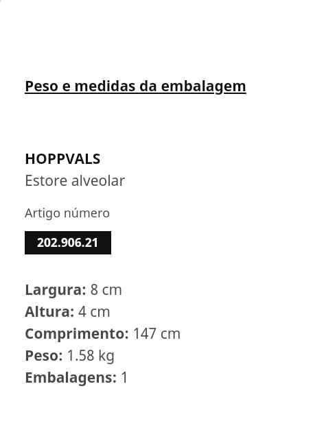 Estore interior  opaco como novo