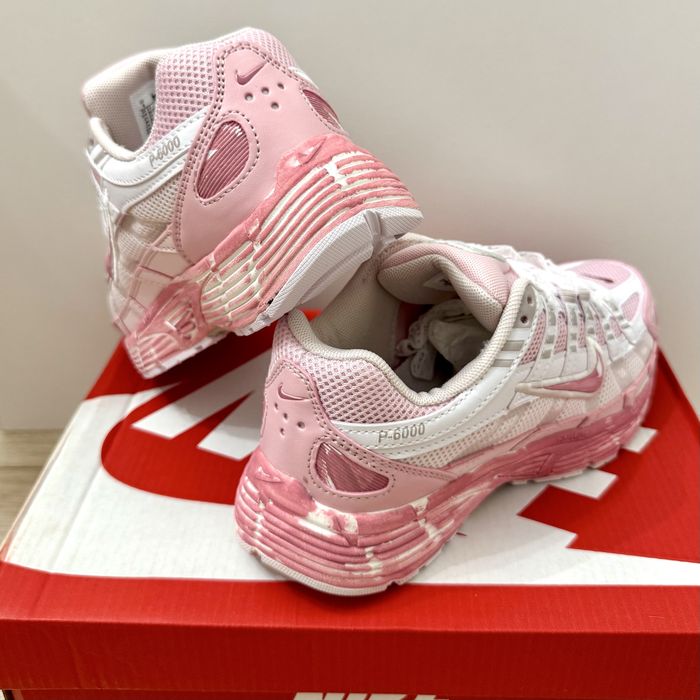 Nowe Oryginalne Damskie Buty Nike P6000 Różowe Sneakersy Y2K Rozmiar 38