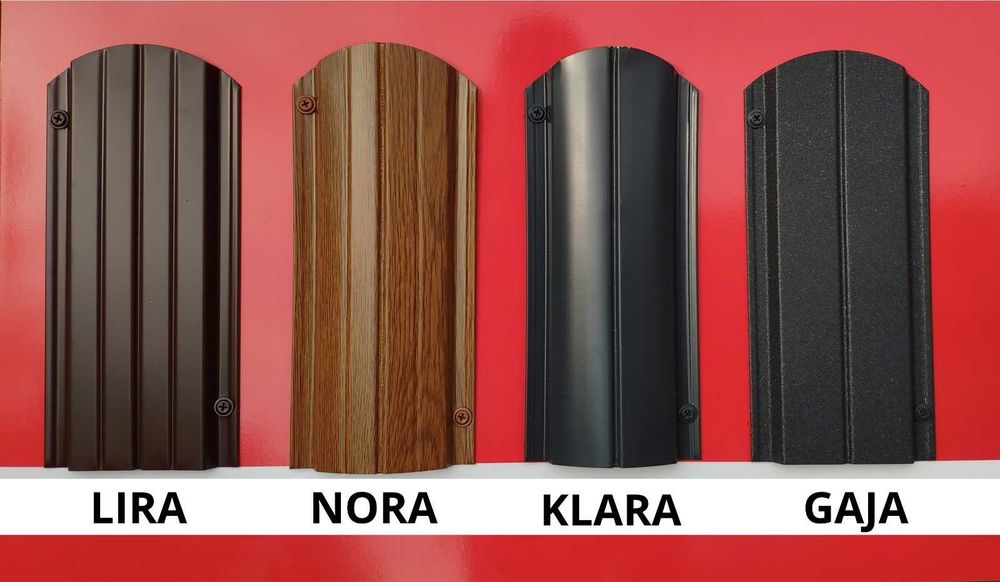 Szybka realizacja! Mocne Sztachety Metalowe! KURIER - WYSYŁKA