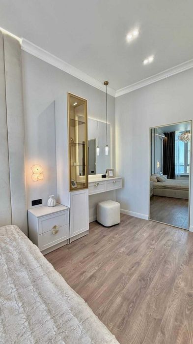 2к + Кухня гостиная ЖК Атмосфера Торг Вид на море Дизайнерский ремонт