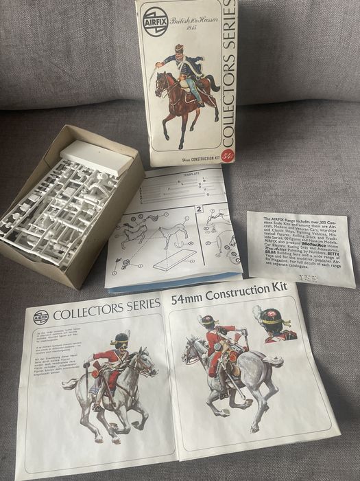 British 10th Hussar / airfix 54 mm
