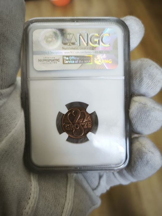 2 gr 1937 NGC MS63RD