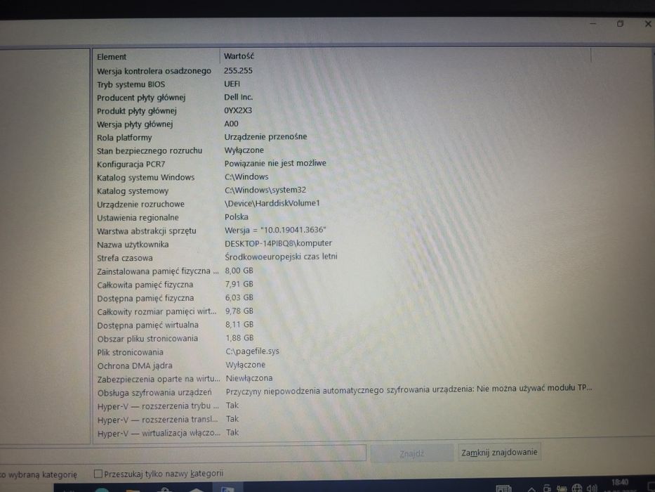 Dell Latitude E6440 – i5, 8GB RAM, Windows 10 Pro