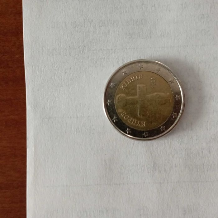 Moeda 2€ Chipre 2008