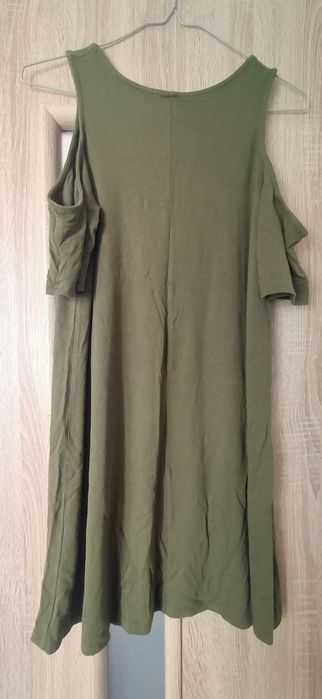 Codzienna sukienka khaki