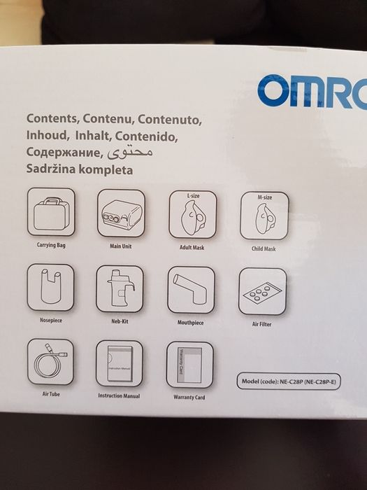 Nebulizador de Compressão OMRON C28P