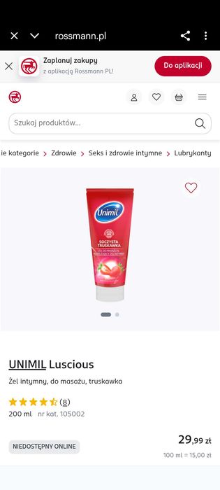 Unimil żel do masażu & nawilżający żel intymny