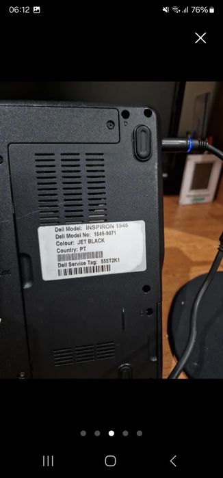 Portatil dell inspiron 1545