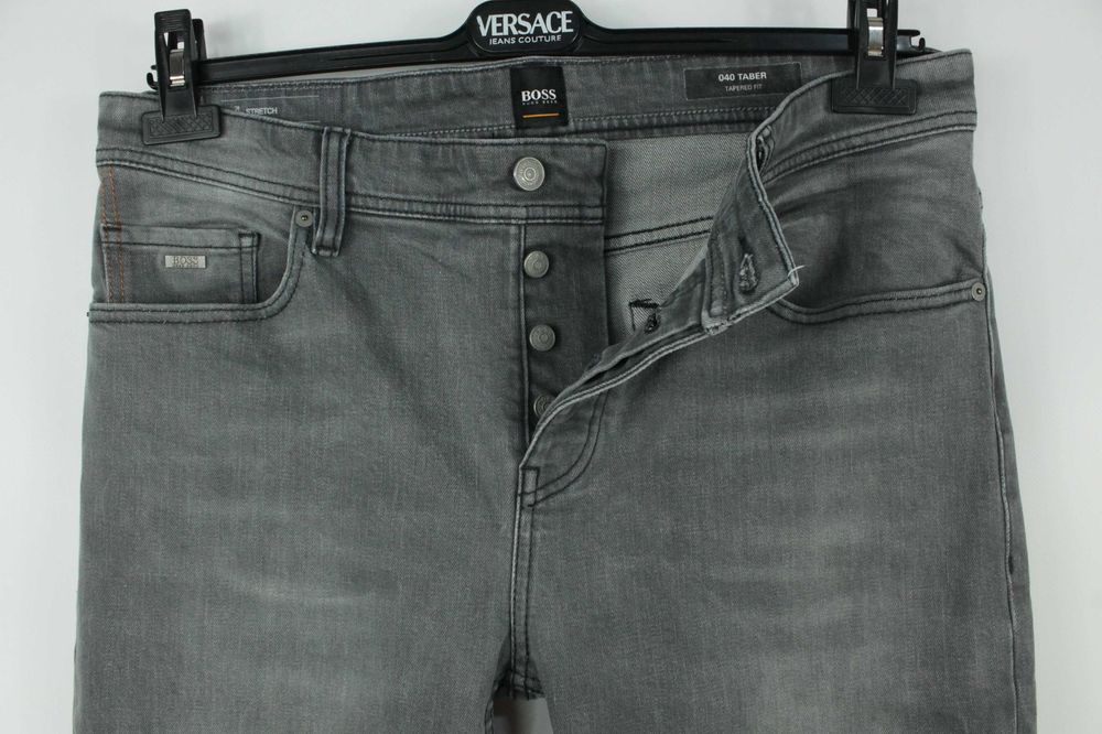 Класичні брендові джинси Hugo Boss Taber Tapered Fit Оригінал W34/L30