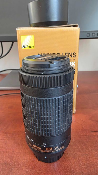 Nikon Nikkor AF-P 70-300mm f/4.5-6.3G ED VR | Full Zestaw