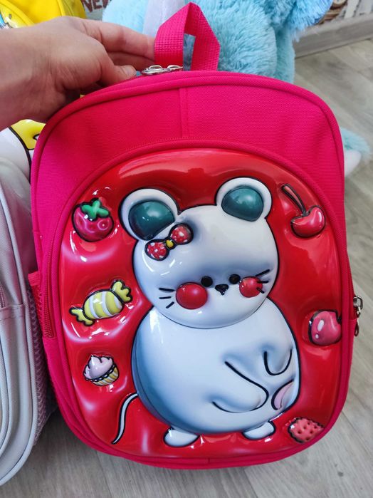 Мультяшні рюкзаки для дошкільнят та першокласників ДІВЧАТОК