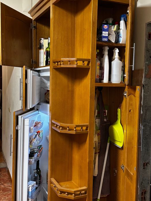 Móvel madeira de castanho. Multifunções