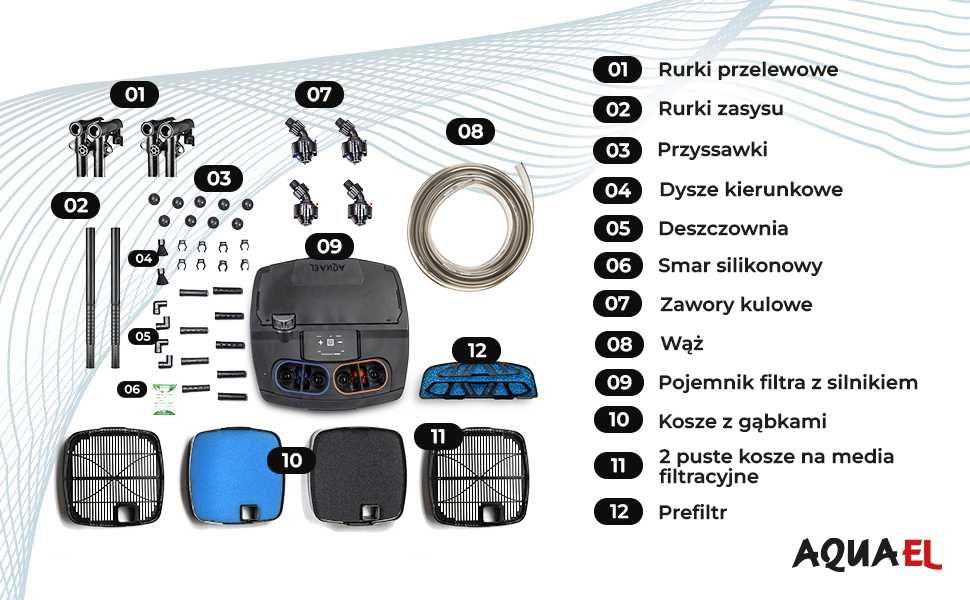 AQUAEL Hypermax 4500 BT (bluetooth) nowy, gwarancja