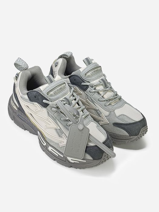 Кросівки Off-White BE Right Back Grey/Beige premium | Кроссовки чоловічі жіночі