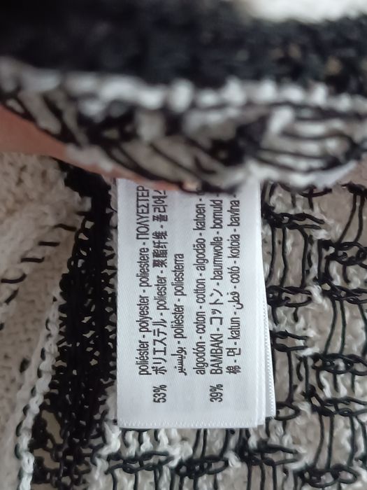 Sukienka ażurowa dziergana Zara