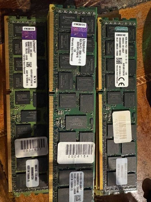 KINGSTON  DDR 3 16Gb 1600