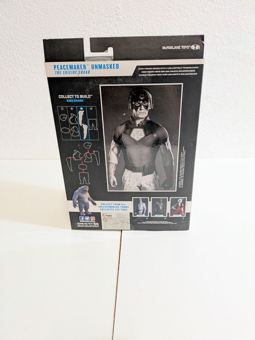 Peacemaker Unmasked DC Multiverse Mcfarlane