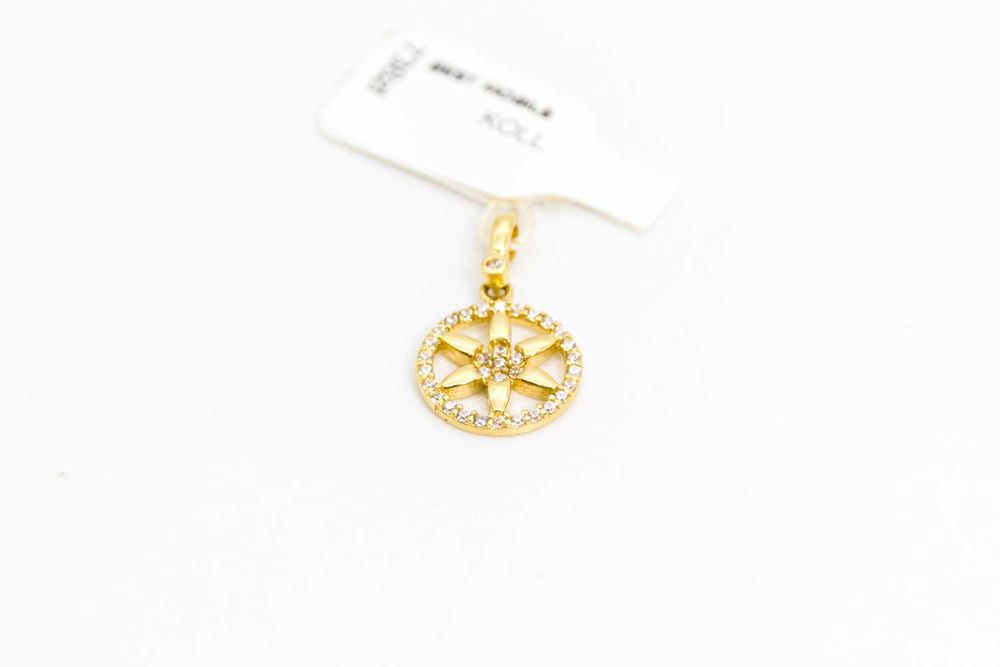 Piękna Nowa Złota Zawieszka P.585 W. 1,23G Nr.1005 Kołłątaja